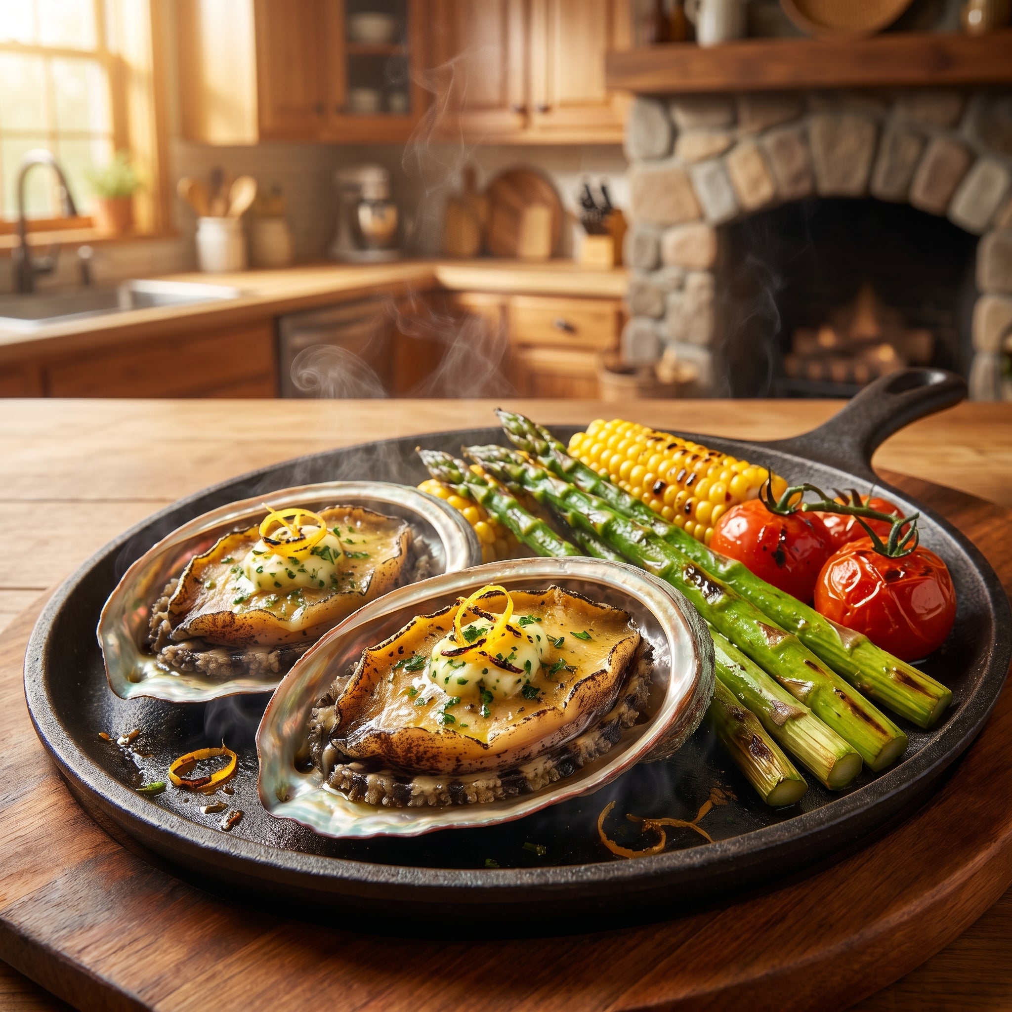 Large Deep-Sea Gourmet Abalone - 5-Star Restaurant Quality | Succulent, Buttery Texture & Rich Umami Flavor